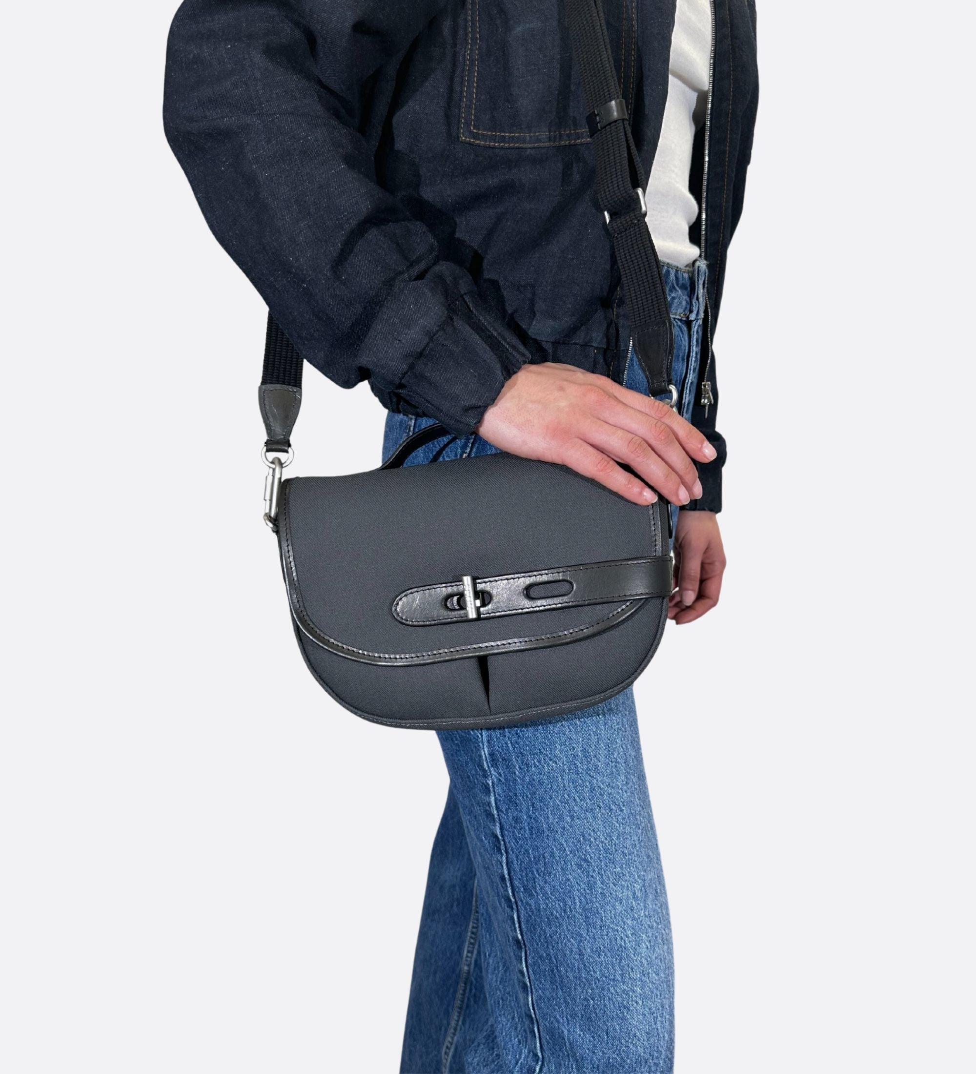 Besace Made in France gris THYRS