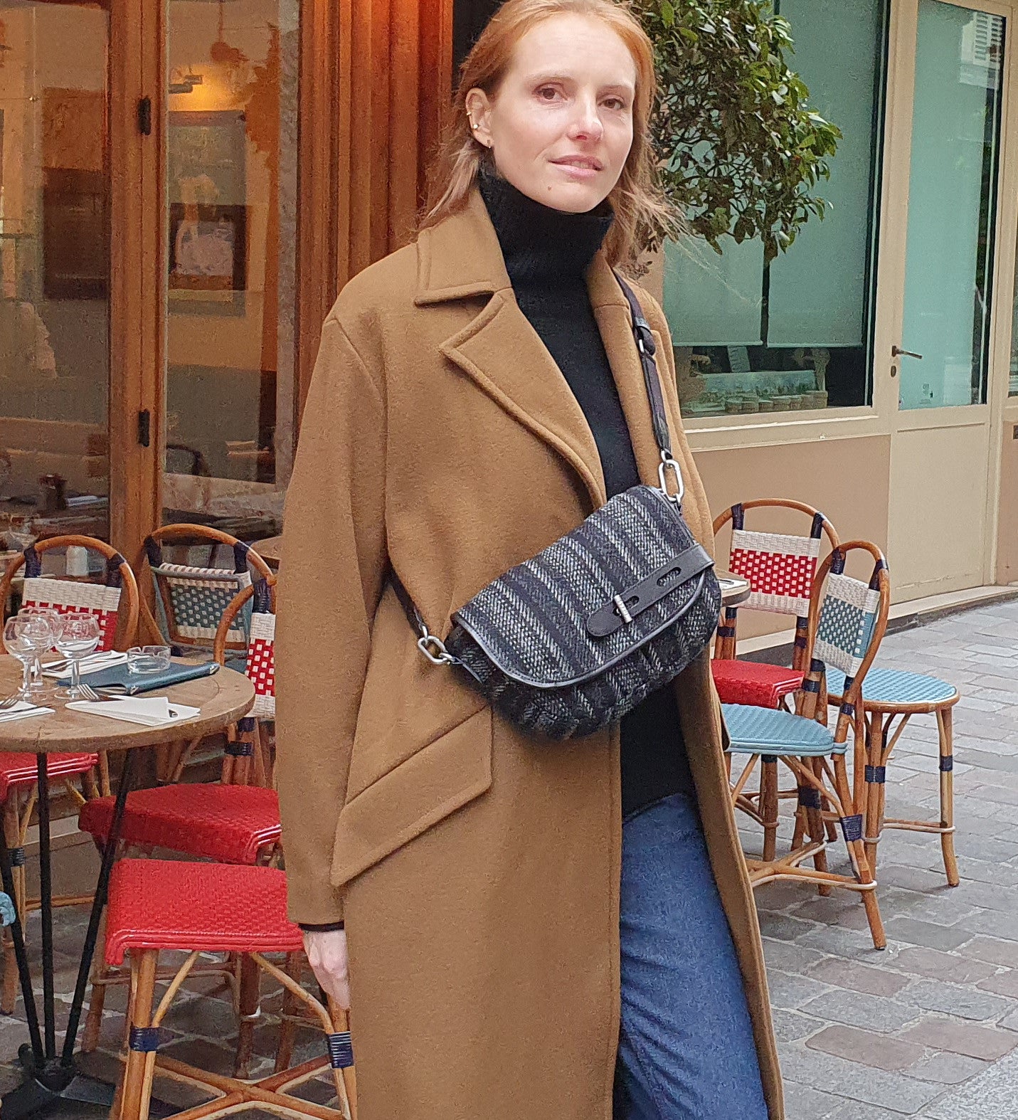 Besace Made in France Harris Tweed THYRS