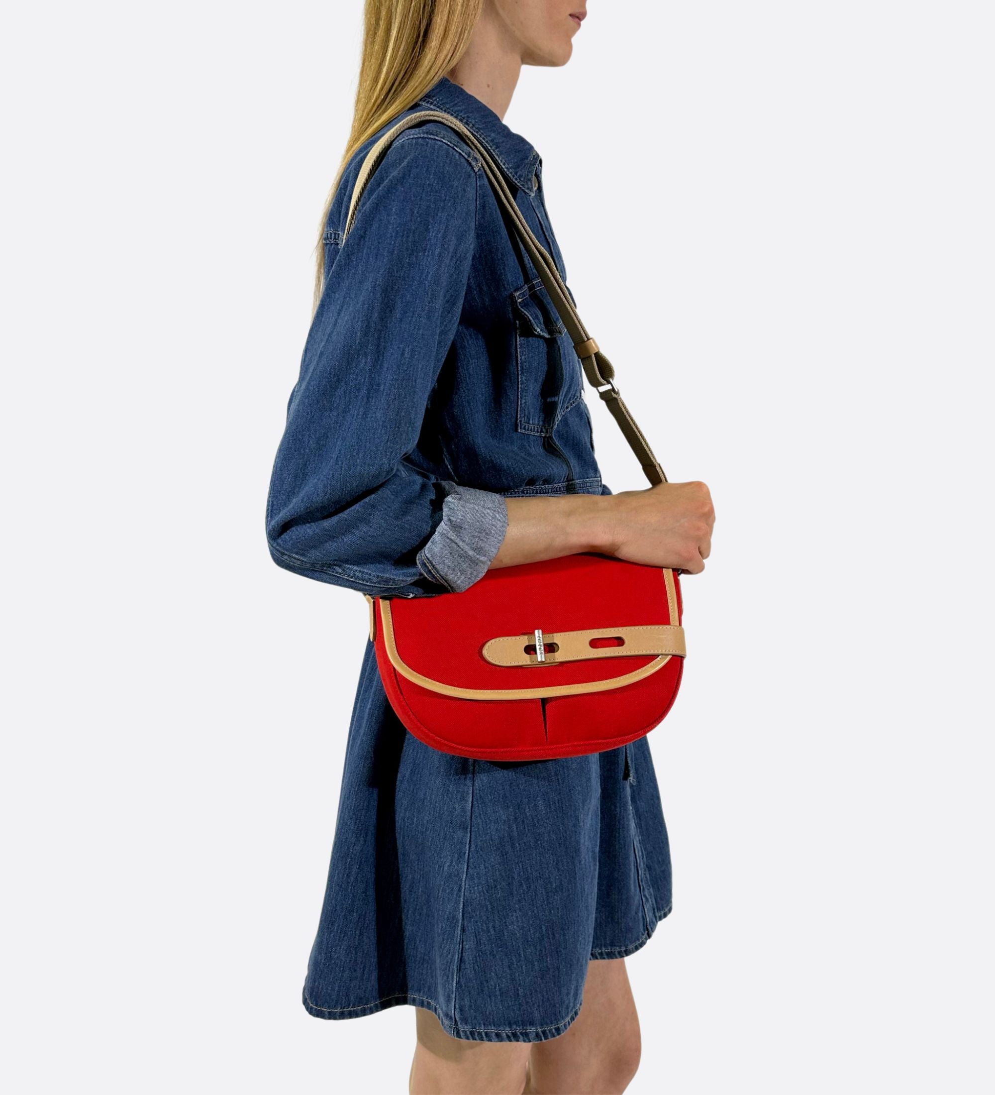 Besace made in France rouge THYRS