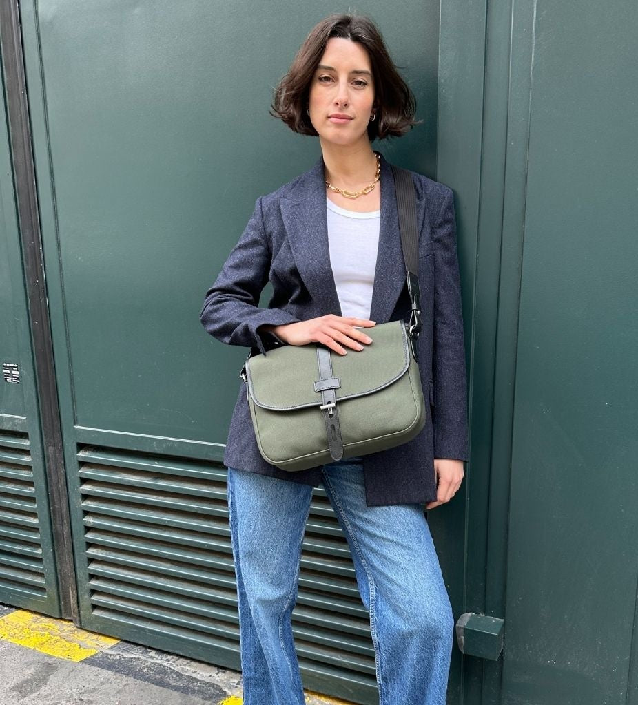 Organic cotton canvas bag | M