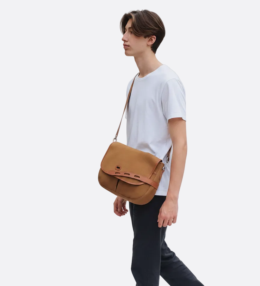Double Twill Satchel | L
