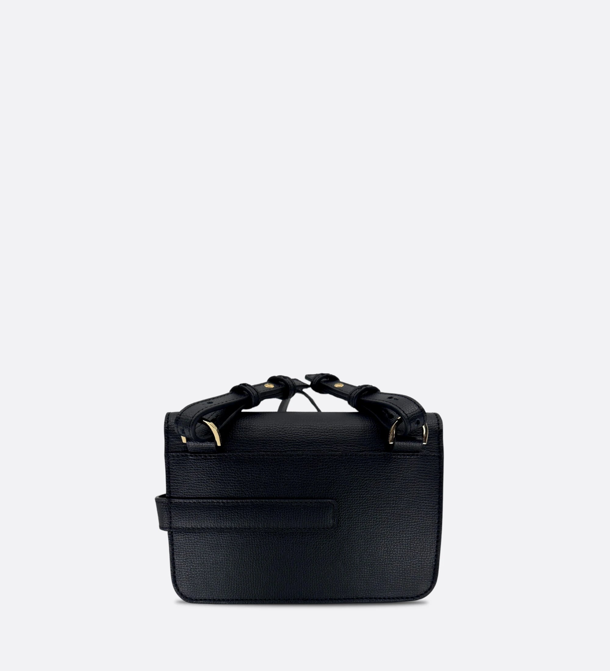 Petit Lalou, cuir grainé noir, THYRS