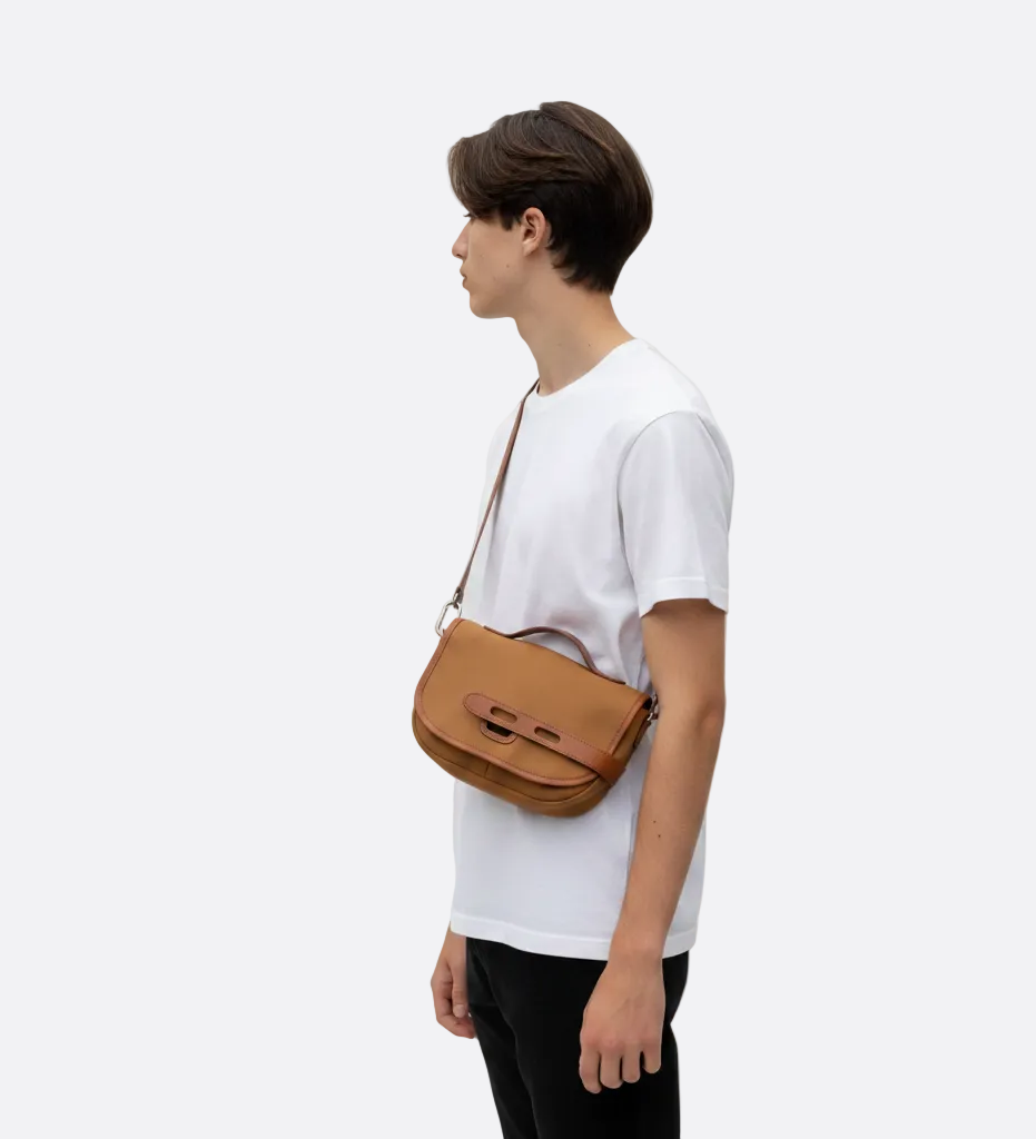 Double Twill Satchel | S