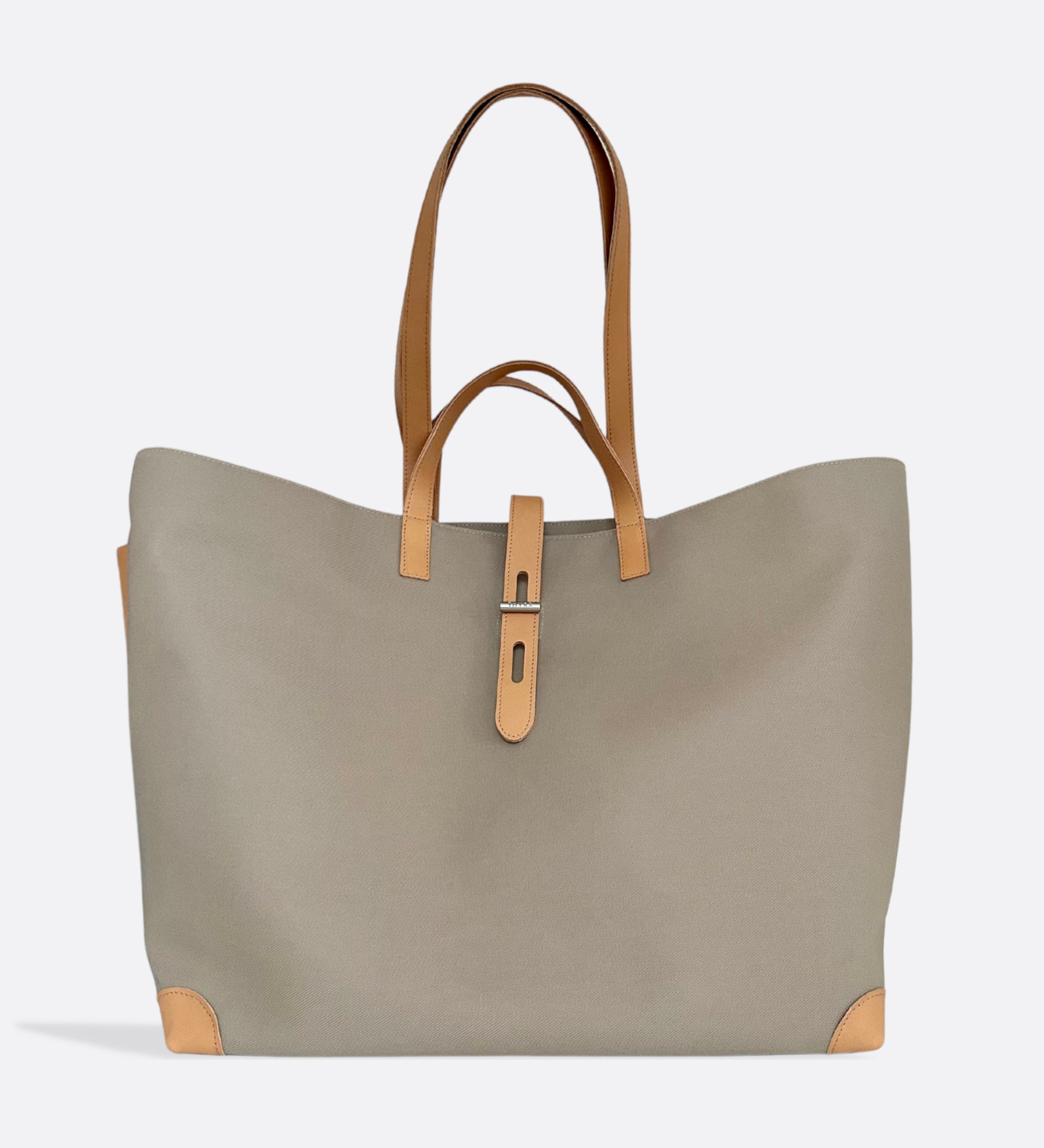 Tote bag XL beige argile, THYRS