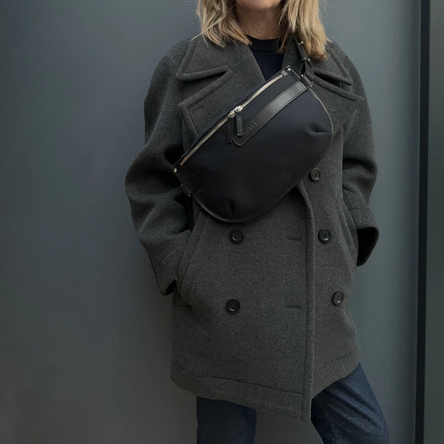 Sac Banane Double Twill marine