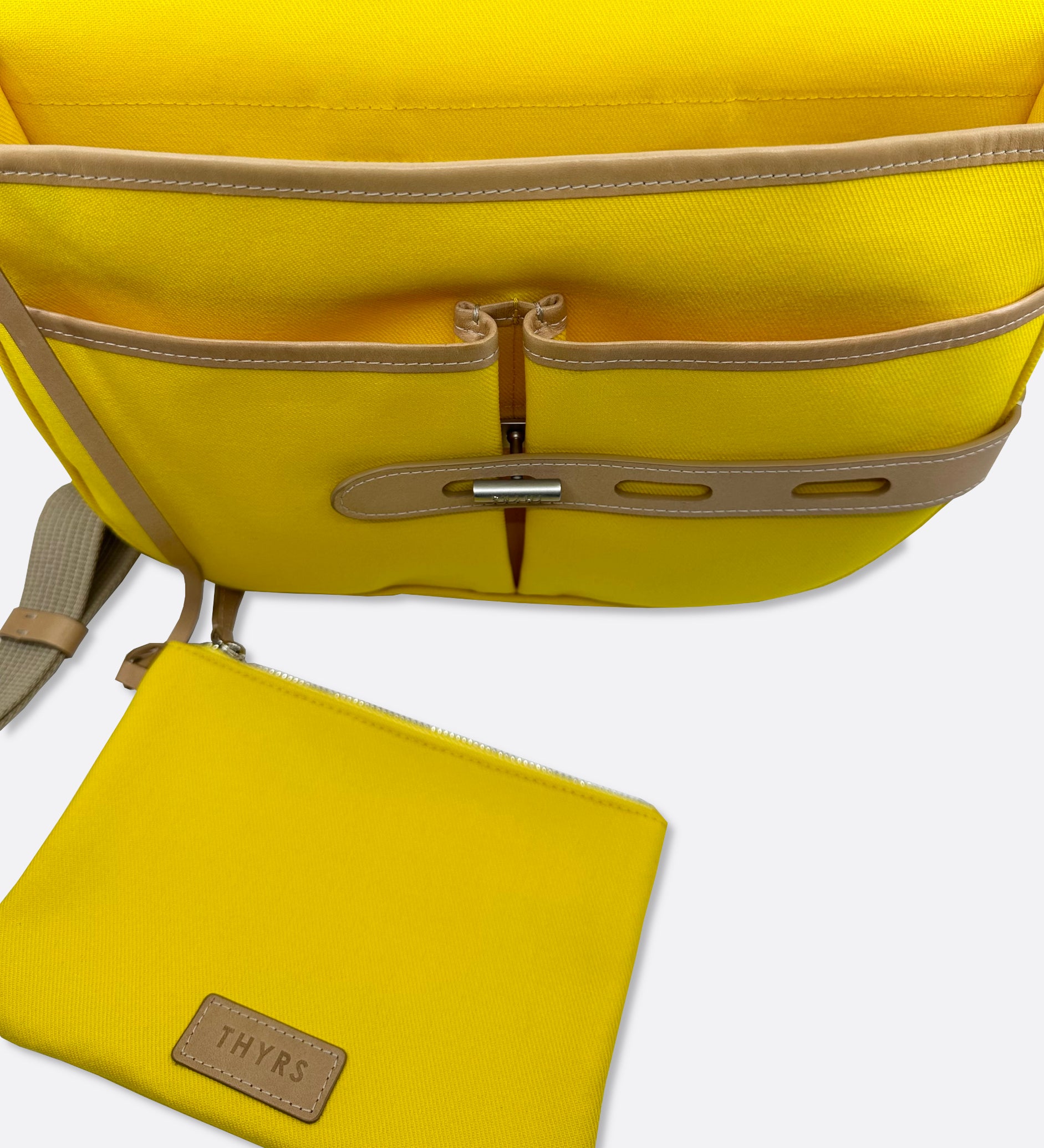 besace made in France THYRS jaune