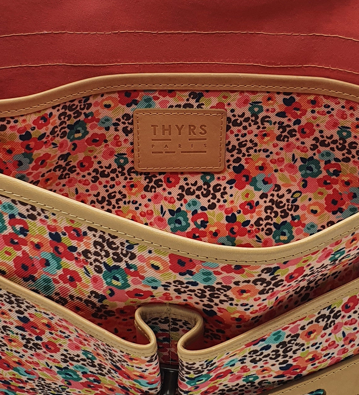 Twill flower power Satchel | M