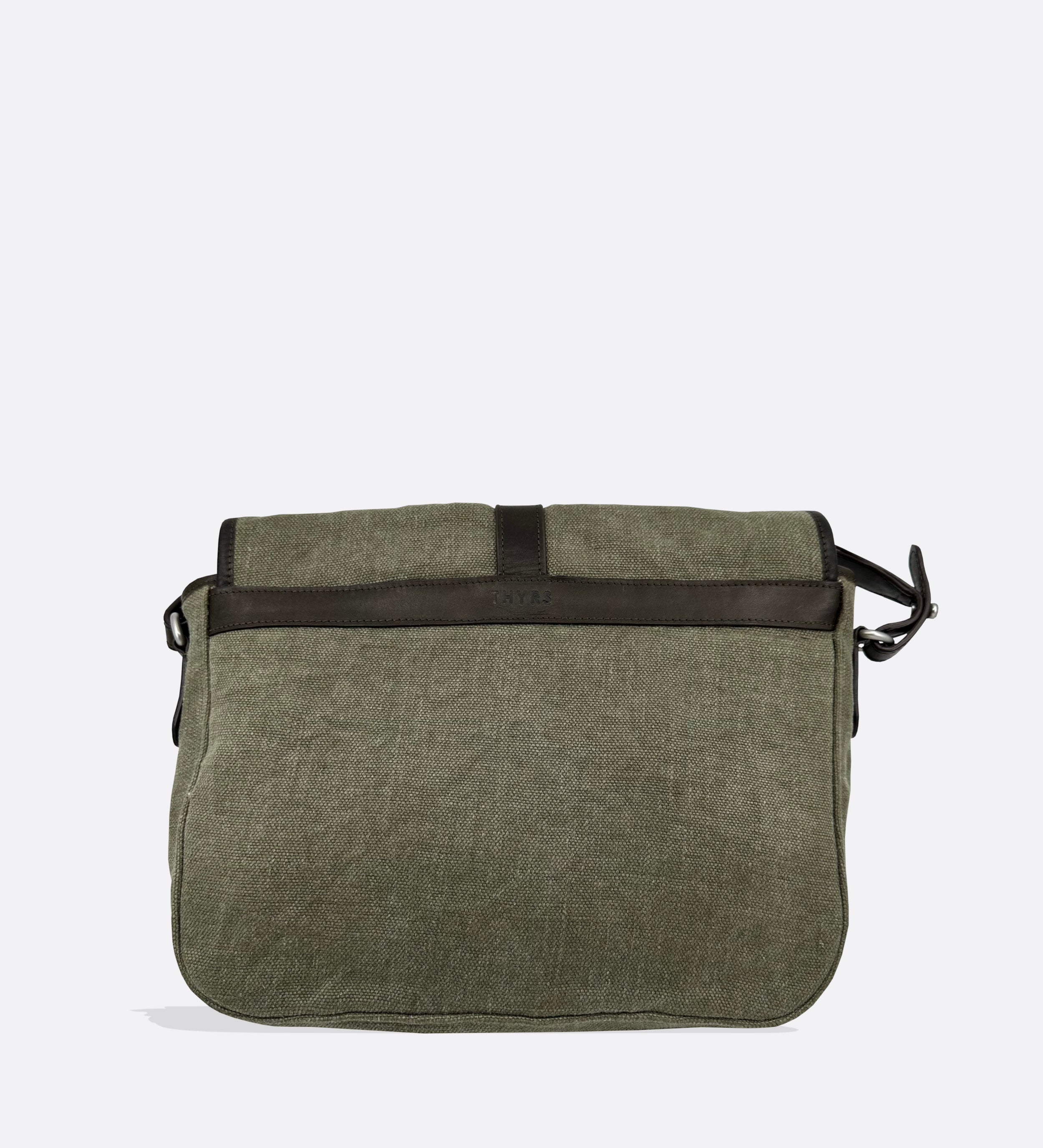 Besace lin kaki Made in France THYRS