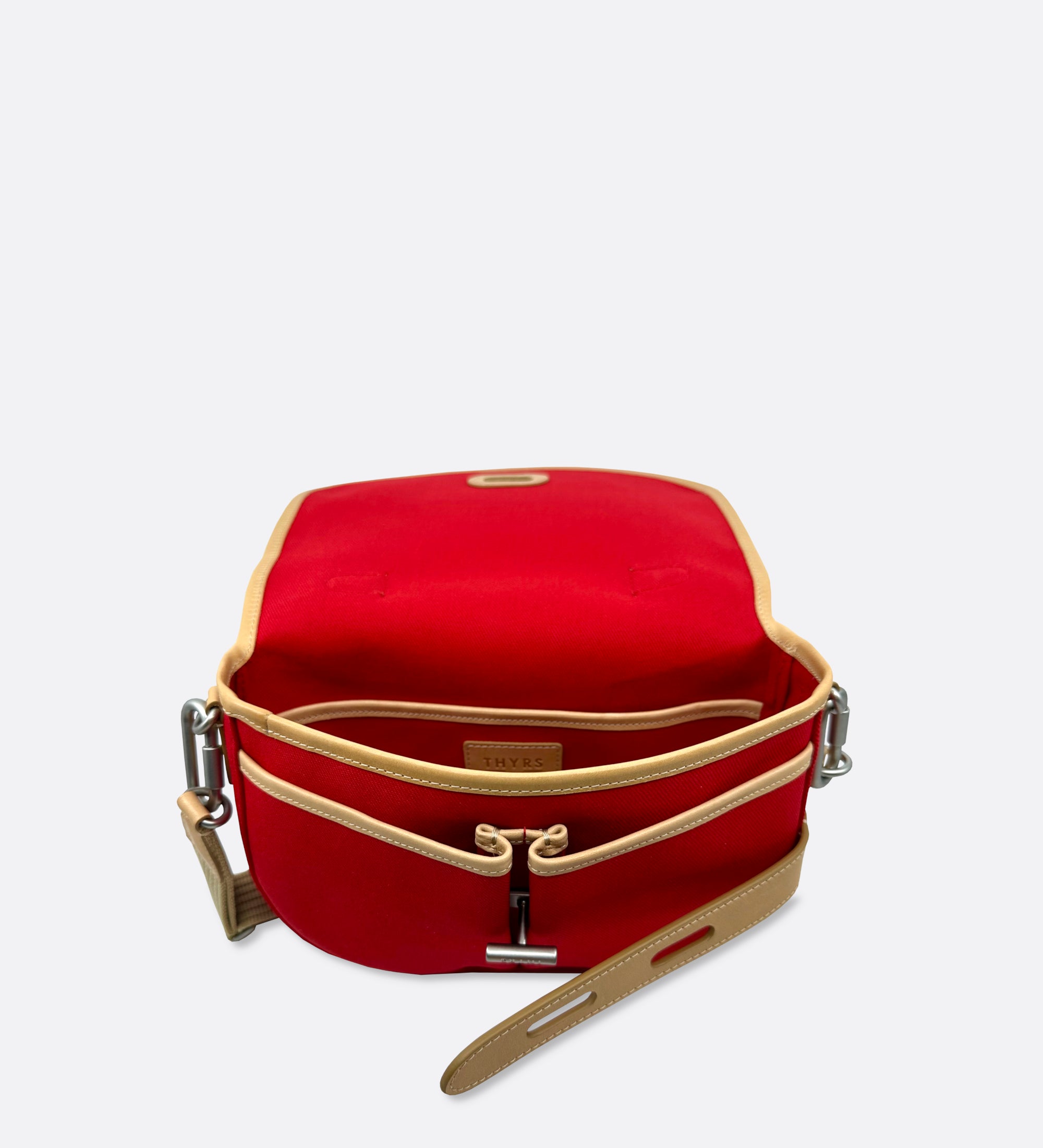 Besace Made in France rouge THYRS