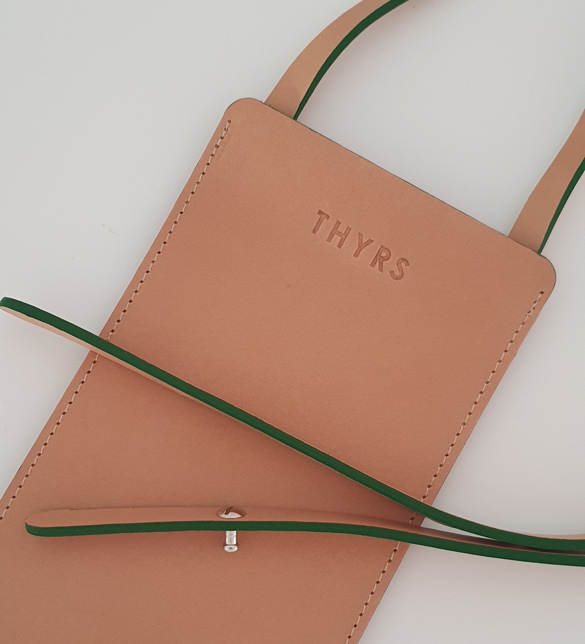 Porte-téléphone naturel / vert